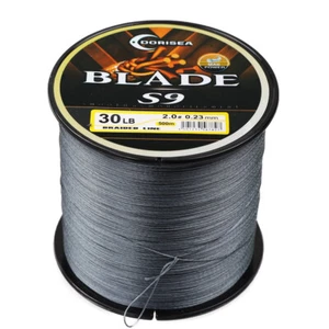 Dorisea Blade 100M-1000M 9 Strands Gray Dynema Pe Round Braid Fishing Line - Picture 1 of 10