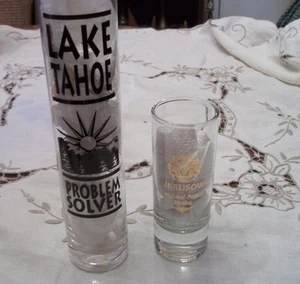 Vasos de chupito de vodka Lake Tahoe Solucionador de problemas y Luksusowa "Patato original"  - Imagen 1 de 4