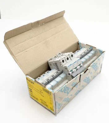 12 uds Hager NDN140 NDN 140 1P D-40A 10KA interruptor de protección de línea -sin usar/embalaje original- Foto 1 de 4