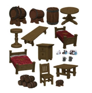 Wizkids Icons of the Realms - The Yawning Portal Inn - Beds & Bottles NIB - Picture 1 of 1