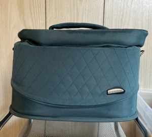 Estuche de tren acolchado azul Travelon - espectáculo de caballos, exposición canina, correa de concurso, espejo - Imagen 1 de 4