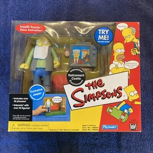 The Simpsons Retirement Castle Interactive Environment Jasper 2002 NEW NIB - Picture 1 of 6