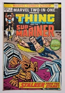 Marvel Two-In-One #2 Thing Sub-Mariner Gil Kane MVS Missing  - Picture 1 of 9