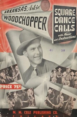 Square Dance Calls Arkansas Woodchopper Lessons Sheet Music Book b8 - Image 1 of 4