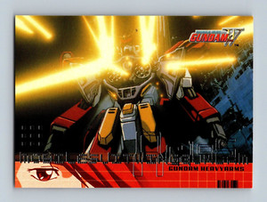Gundam Wing Mobile Suit - Gundam Heavyarms GW-18 - Upper Deck 2000