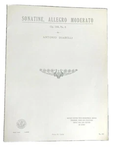 Art Publication Society Piano Sheet Music Bio Sketches Antique 1913-1919 Lot- 5 - Picture 1 of 8