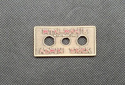 MTN-MAN ADMIN BRICK Copper Finish VHTF UNACTIVATED - Image 1 of 2