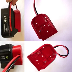 Taladro de iones de litio Makita 18V cable conector adaptador de salida herramienta para BL1850 - Imagen 1 de 7