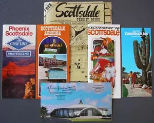 Original Vintage 1970's Lot Of Six Arizona Travel Brochures/Memorabilia - Picture 1 of 9