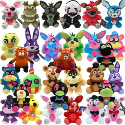 FNAF Five Nights at Freddy's Plush Doll Plushies Soft Glamrock Foxy Kids Toy DE - Bild 1 von 4
