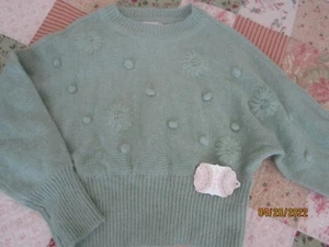 Altar’d State NWT $80 Women’s Knit Sweater Green Size S - Picture 1 of 4
