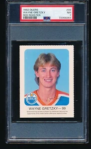 1982 Oilers Red Rooster WAYNE GRETZKY #99 PSA 7 - Picture 1 of 2