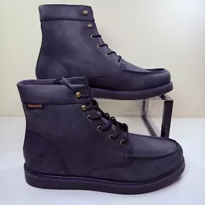 Timberland Newmarket II Botas Azul Marino Sin usar, en caja, Botas de Cuero Reino Unido 12,5 UE 47,5 EE. UU. 13 - Imagen 1 de 18