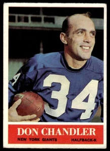 1964 Philadelphia Don Chandler New York Giants #115 - Picture 1 of 2