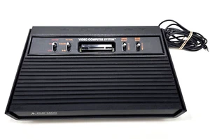 Atari 2600 Gaming Console Only No Controllers Vader Black (TESTED NO SOUND) - Picture 1 of 13