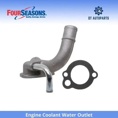 Para Pontiac Bonneville 1983-1986 3,8 L motor V6 salida de agua refrigerante 4 estaciones Foto 1 de 4