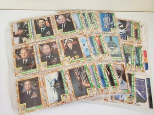 1991 Topps Desert Storm Complete Series Set 88 cards & 22 Puzzle/Sticker Cards - Picture 1 of 11