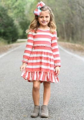 Nuevo sin etiquetas Vestido Niñas MATILDA JANE Maravilla Rosa Gota de Goma Talla 12 NUEVO Foto 1 de 4