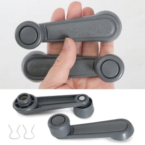For 1973-1995 Toyota Pickup Gray Inside Inner Left Right Window Crank Handle - Bild 1 von 8