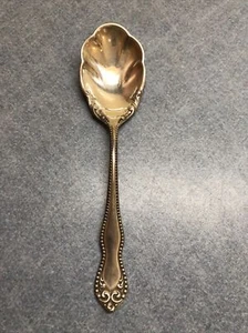 Antique Holmes & Edward Silver Plate 1895 Pearl Fenwick Lancaster Serving Spoon - Picture 1 of 5