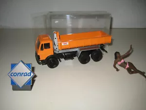 MERCEDES 3-ACHS GERGEN ABROLLER #3057.2 CONRAD 1:50 OVP - Bild 1 von 6