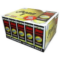 Penn Championship Tennis Balls 20 Cans Extra Duty Felt 60 Ball Player Pack ~NEW~