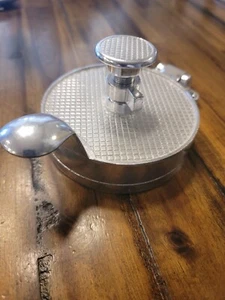Adjustable Thickness Hamburger Press Meat Patty Mold Maker Grill Aluminum Cast - Picture 1 of 2