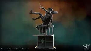 Statua casting rituale Anne Bonny stampa 3D non dipinta non assemblata - Foto 1 di 16