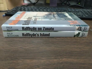 Lot 2 Halfhyde's Island, Halfhyde on Zanatu #2 &7 Paperback by Philip McCutchan - Picture 1 of 4