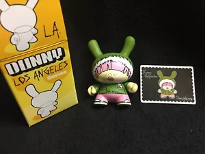 Kidrobot Dunny Los Angeles Series 3” Inch Fawn Gehweiler Designer Action Figure - Picture 1 of 8