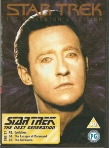 STAR TREK THE NEXT GENERATION DVD NEW SEALED TNG #17 EPISODES 49 50 & 51 #250 - Picture 1 of 1