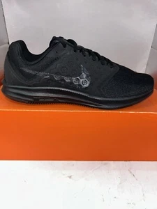 NIKE DOWNSHIFTER 7 BLACK MENS SHOES SIZE 9 - Picture 1 of 5