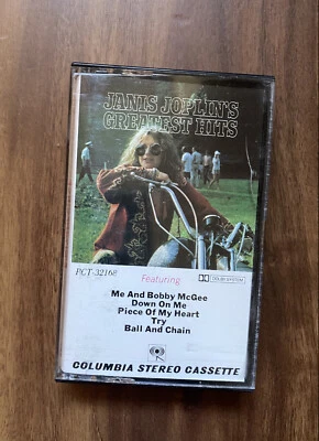 Janis Joplin Cassette Janis Joplin's Greatest Hits with Bonus Tracks Foto 1 de 4