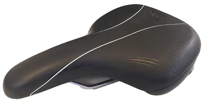 ASIENTO DE BICICLETA HÍBRIDO SERFAS / VELO Bicicleta de ciudad VINILO ACOLCHADO Sillín (Modelo # CB-300) Foto 1 de 4