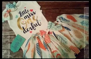 Custom Birthday Shirt & Tutu Set - Picture 1 of 3