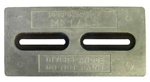 Aluminum DP1 Divers Plate Hull Plate Anode 12 X 6 X 1/2 Inches - Picture 1 of 1