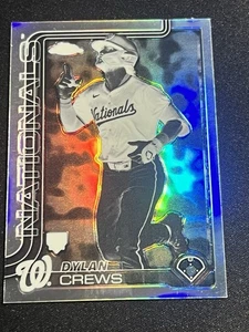 2025 Topps Chrome Dylan Crews Negative Refractor SP Rookie Nationals RC - Bild 1 von 9
