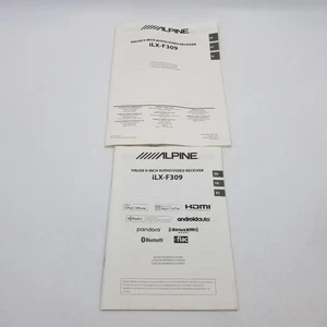 Alpine iLX-F309 User Owner's Install Manuals OEM Original Halo9 9 Inch Receiver - Picture 1 of 5
