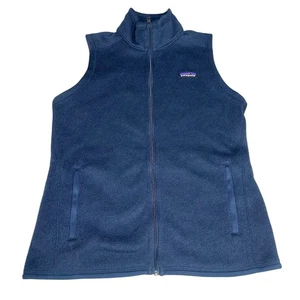 Patagonia Better Sweater Fleece Vest Navy Blue Men's Size Medium *BRANDED LOGO* - Picture 1 of 10