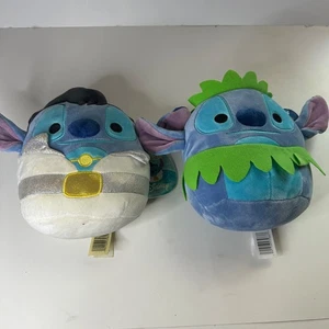 NEU Squishmallow 8" Disney Elvis Lilo & Stitch: Elvis Stitch und Hawaii Menge 2 - Bild 1 von 9