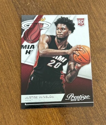 Justise Winslow 2015-16 Panini Prestige Rookie #229 Miami Heat Duke Herd RC Foto 1 de 2