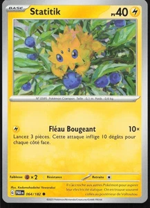 Carte Pokémon Statitik 064/182   Faille Paradoxe Français - Picture 1 of 2