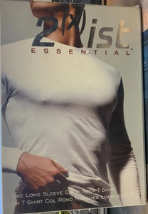 2(X)IST ESSENTIALS --- ONE LONG SLEEVE CREW NECK T-SHIRT - Picture 1 of 3