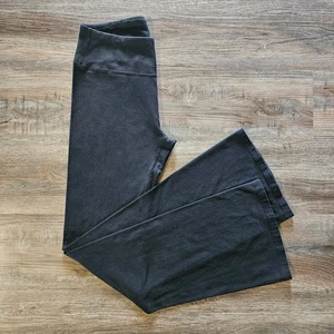 Converse Women’s Black Flared Legging Size Large  - Picture 1 of 8