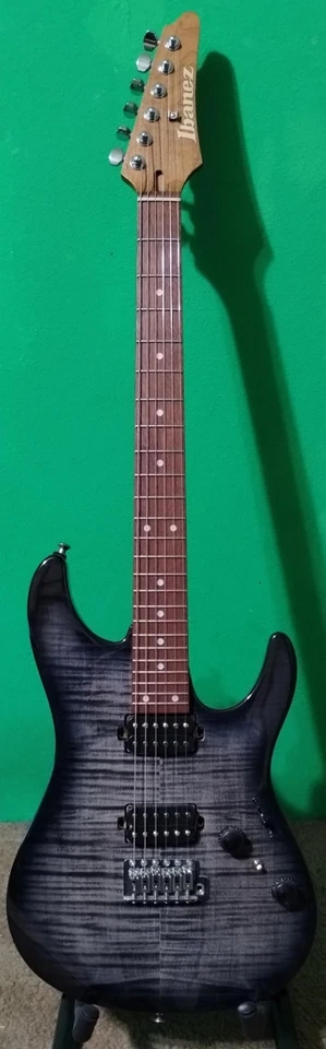 Ibanez AZ24S1F Electric Guitar Transparent Black Sunburst FREE SHIPPING - Image 1 of 4
