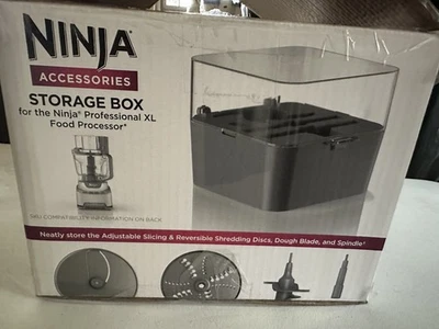Ninja 专业 XL 食品处理器配件 存储盒 全新 开箱 — 第 1/4 张图片
