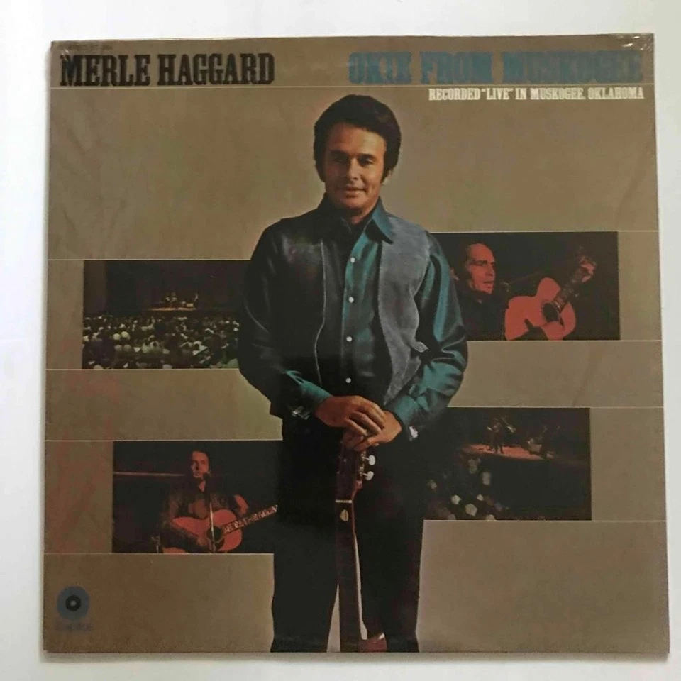 SEALED: MERLE HAGGARD Okie From Muskogee CAPITOL ST-384 Outlaw Country 1969 - Image 1 of 1
