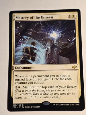 Mastery of the Unseen●Fate Reforged●MTG●2015●RARE●ENGLISH ●LP●C619 - Image 1 of 2