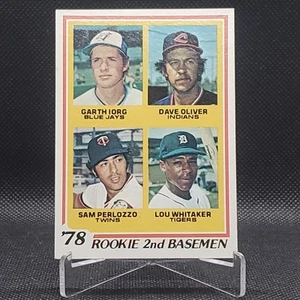 Rookie 2nd Basemen 1978 Topps # 704 Iorg / Oliver / Perlozzo / Whitaker - Bild 1 von 6
