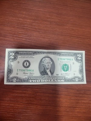 2003 - $2 Two Dollar Bill - I75967986A - Image 1 of 4